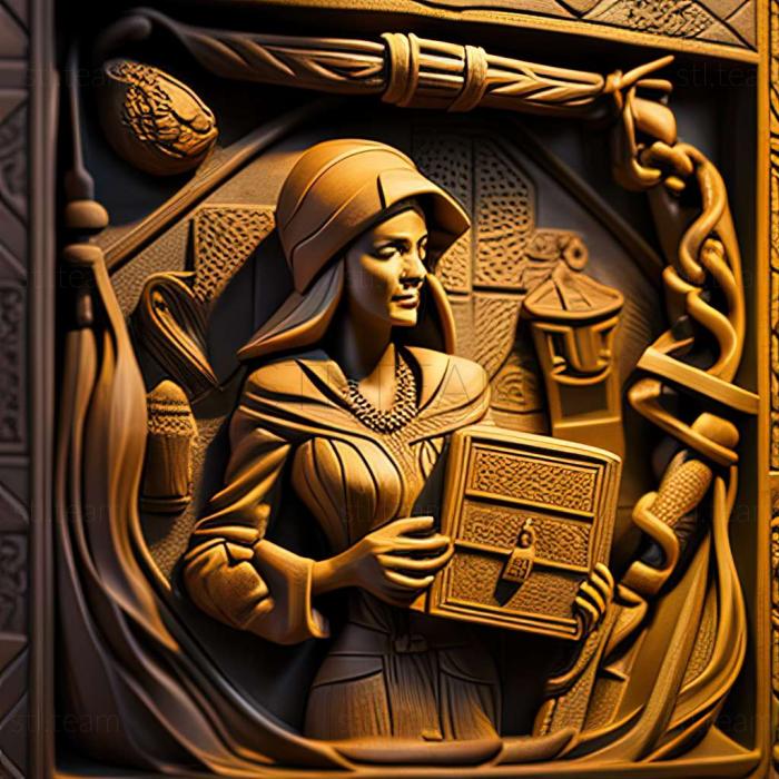 3D model Nancy Drew Treasure in the Royal Tower game (STL)